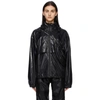 ALEXANDER WANG BLACK INTEGRATED FANNY PACK JACKET