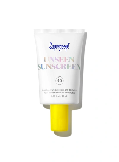 Supergoop Unseen Sunscreen Spf 40 0.68 Fl. Oz. !
