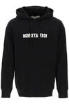 Alyx Reverse Logo Popover Hoodie In Black
