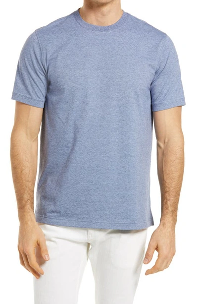 Nordstrom Tech-smart Performance T-shirt In Blue Twilight Feeder Stripe