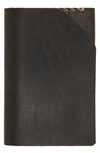 Ezra Arthur Cash Fold Deluxe Leather Wallet In Green