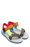 Camper Match Strap Sandals In Multicolor 3