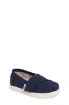 Toms Kids' 2.0 Alpargata Slip-on In Navy Canvas