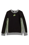 NIKE KIDS' JDI SEE ME CREWNECK SWEATSHIRT (LITTLE BOY),86H469G