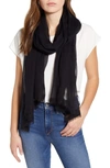 Nordstrom Modal & Silk Stripe Scarf