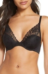 Natori Women's Avail Full Figure Convertible Contour Underwire Bra 741258 In Black