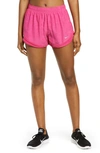 Nike Plus Size Tempo Dri-fit Track Shorts In Fireberry