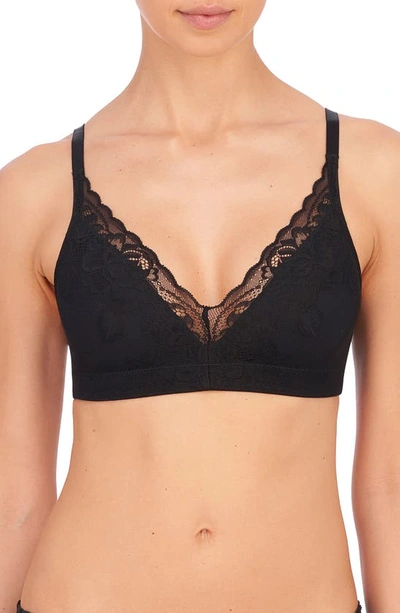 Natori Avail Full Fit Convertible Lace Bra (40g) In Black