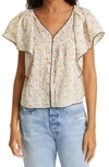 THE GREAT FLORAL WHIPSTITCH SHIRT,T627570P