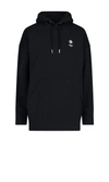 Givenchy Black Oversized Frame Print Hoodie In Black
