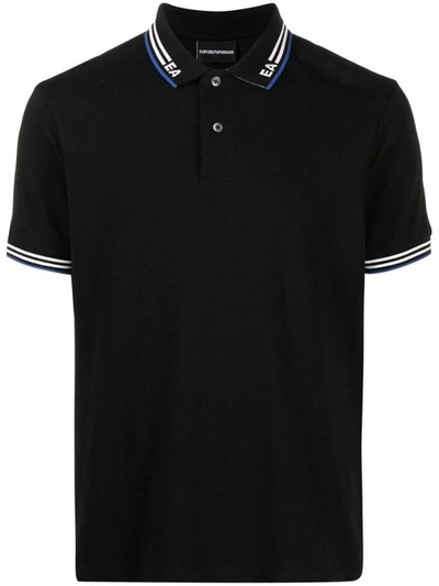 Emporio Armani T-shirts And Polos Black