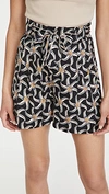 Scotch & Soda Starfish Print Shorts In Combo F