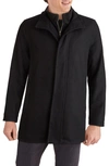 Cole Haan Signature Melton Wool Blend Topcoat