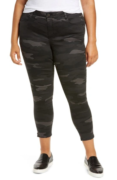 Wit & Wisdom Ab-solution Camo High Waist Ankle Skinny Pants