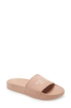 The North Face Base Camp Iii Slide Sandal In Cafe Creme/ Evening Sand Pink
