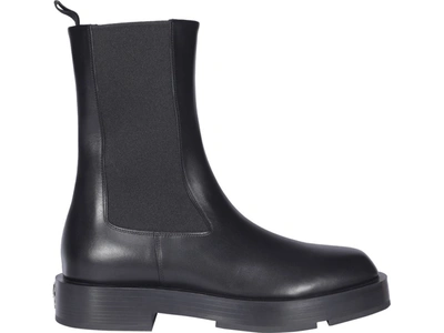 Givenchy 4g Chelsea Boots In Black