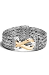 John Hardy Women's Classic Chain Link Multi-row Bracelet In Silver
