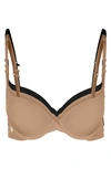 Harper Wilde The Boost Assorted 3-pack Underwire Push-up Bras In Tan