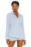 Rails Ellis Cotton Shirt - Bluebell - Atterley In Bluebell