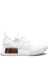 Adidas Originals Nmd_r1 "white/copper Metallic" Sneakers In White