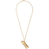 Ambush Gold Logo Lighter Case Necklace