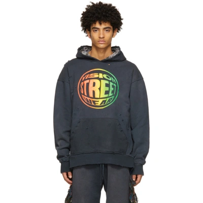 Alchemist Black Casey Key Hoodie In Grey