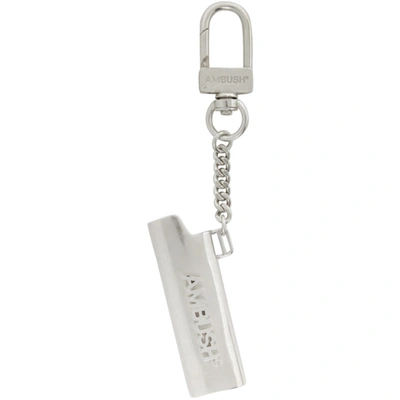 Ambush Silver Lighter Case Keychain