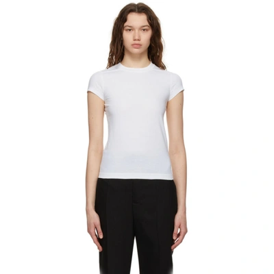 Rick Owens Off-white Cropped Level T-shirt