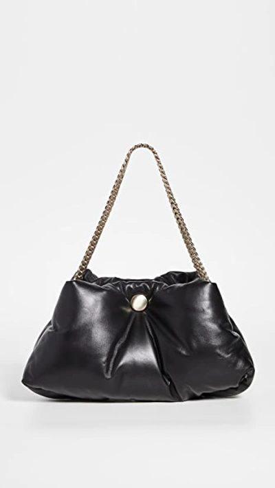 Proenza Schouler Puffy Chain Tobo Bag In Black