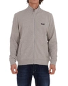 WOOLRICH WOOLRICH ESSENTIAL LOGO EMBROIDERED TRACK SWEATER