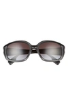 BURBERRY 56MM GRADIENT OVAL SUNGLASSES,BE433856-Y