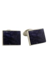 DAVID DONAHUE SODALITE CUFFLINKS,CL550402