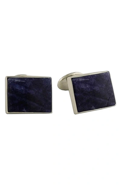 David Donahue Mother-of-pearl Cufflinks In Silver