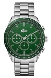 LACOSTE BOSTON CHRONOGRAPH BRACELET WATCH, 42MM,2011080