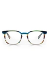 Eyebobs Boardroom 50mm Reading Glasses In Teal Multi/ Clear