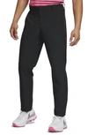 Nike Men's Dri-fit Uv Slim-fit Golf Chino Pants In Black/ Black