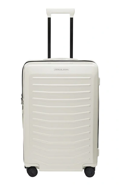 Porsche Design Roadster Check-in Medium 27-inch Spinner Suitcase In White