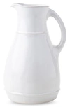 Juliska Puro Ceramic Pitcher - Whitewash In Whitewash