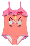 HEART AND HARMONY MAGIC UNICORN ONE-PIECE SWIMSUIT,0HHBL05L