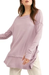 Free People North Shore Thermal Knit Tunic Top