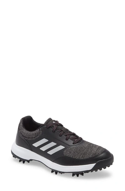 Adidas Golf Tech Response 2.0 Golf Shoe In Black/ Silver