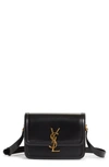 Saint Laurent Black Solferino Small Leather Cross Body Bag