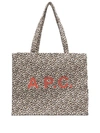 APC 豹纹购物袋
