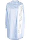 MAISON MARGIELA MAISON MARGIELA WOMEN'S LIGHT BLUE COTTON SHIRT,S62CT0120S47294479 S