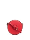 VERSACE VERSACE WOMEN'S RED LEATHER SHOULDER BAG,DBFI050DVIT3T1R14V UNI