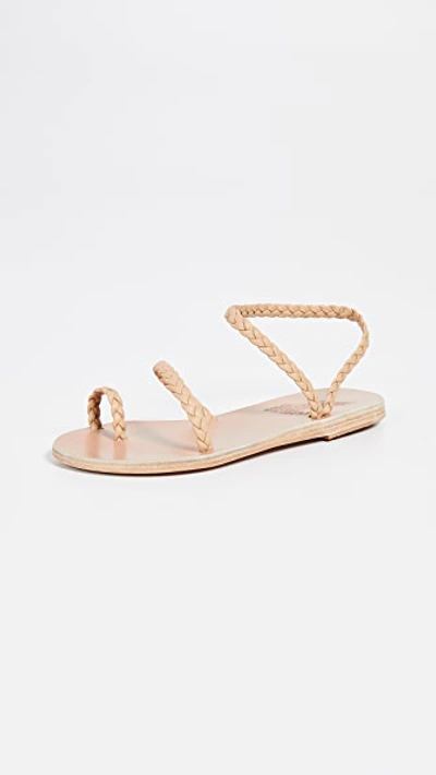 Ancient Greek Sandals Eleftheria Sandal In Platinum