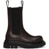 Bottega Veneta Brown Medium 'the Lug' Chelsea Boots