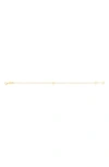 KARAT RUSH 14K GOLD INITIAL P BRACELET,789325495110