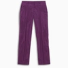 PRADA CICLAMEN REGULAR TROUSERS,P255E658-I-PRADA-F0106