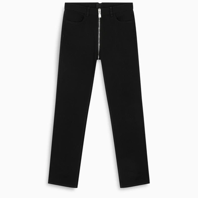 Givenchy Black Zip-detail Jeans